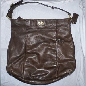 Coach - Dark Brown Medium Size Shoulder Bag